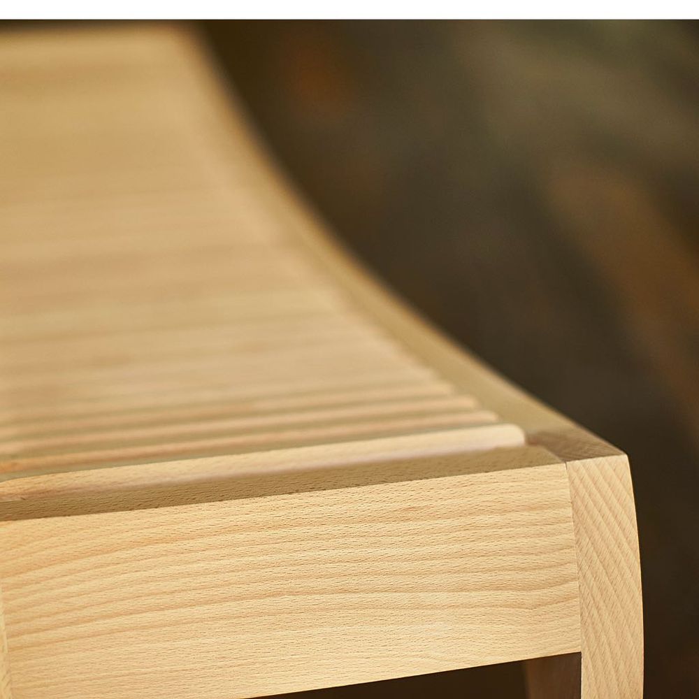 Dining Tables - RUMBO wooden bench, bench for entrance hall, bench for the bedroom, - VAN DEN HEEDE-FURNITURE-ART-DESIGN