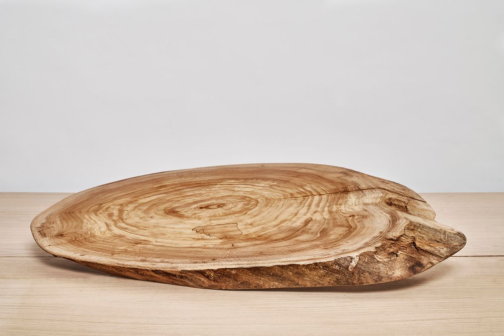 Tables basses - table rustique en bois et pierre - VAN DEN HEEDE-FURNITURE-ART-DESIGN
