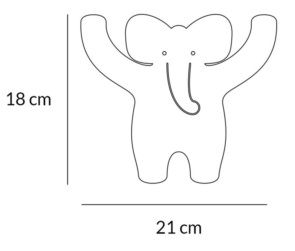 Other wall decoration - Elephant Wall Hanger - TRESXICS