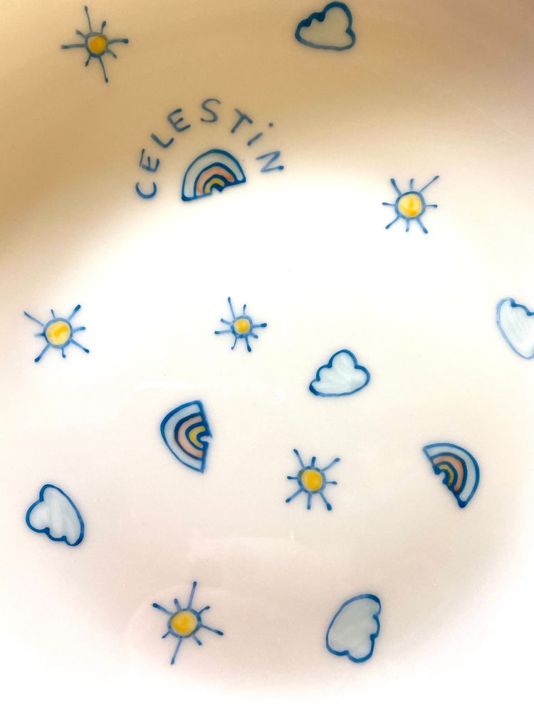 Repas pour enfant - Ensemble de 3 pièces "Célestin" - GARANCE CRÉATIONS