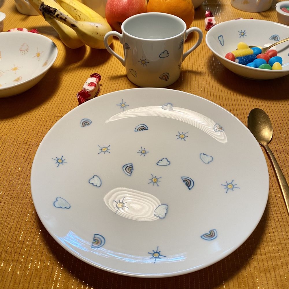 Repas pour enfant - Ensemble de 3 pièces "Célestin" - GARANCE CRÉATIONS