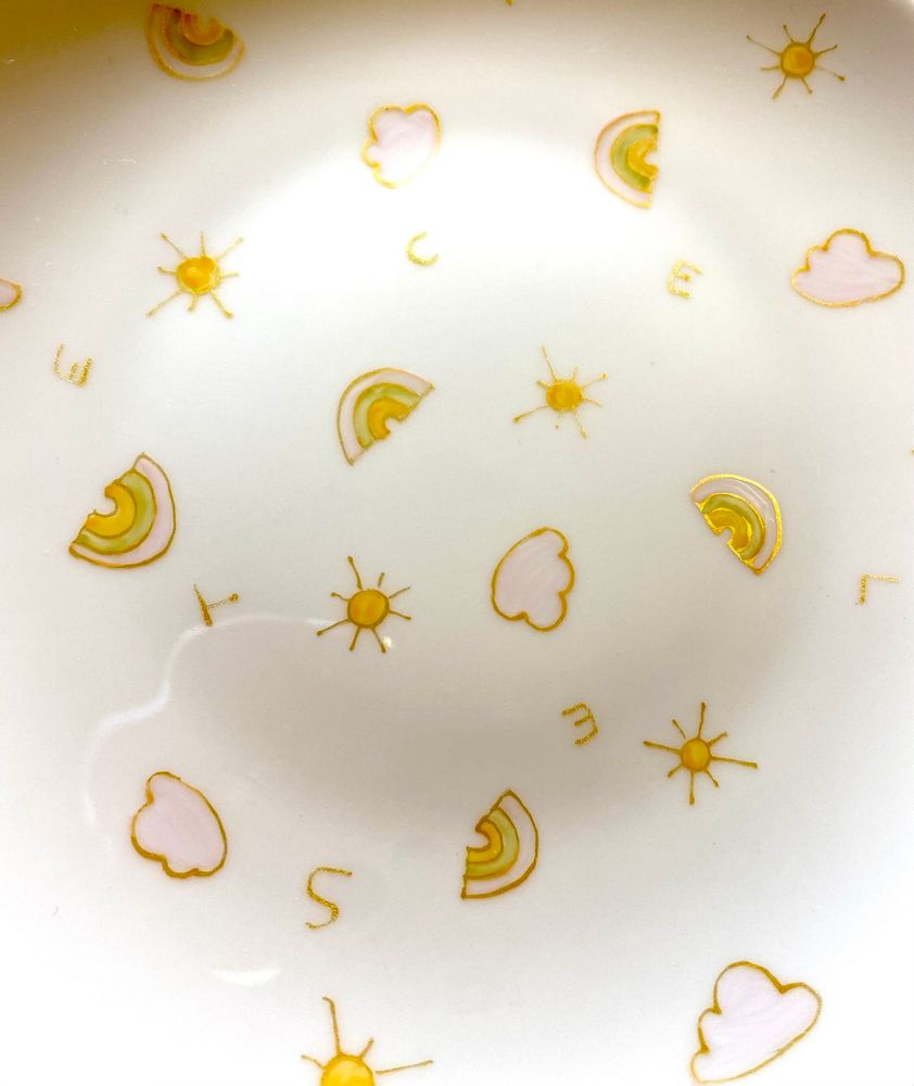 Repas pour enfant - Ensemble 3 pièces "Céleste" - GARANCE CRÉATIONS