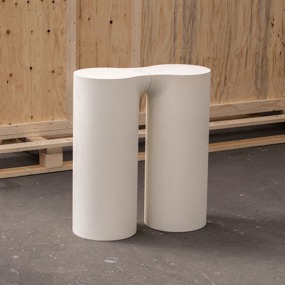 Console table - Luo sofa end - (concrete) (sur-mesure) - MANUFACTURE XXI