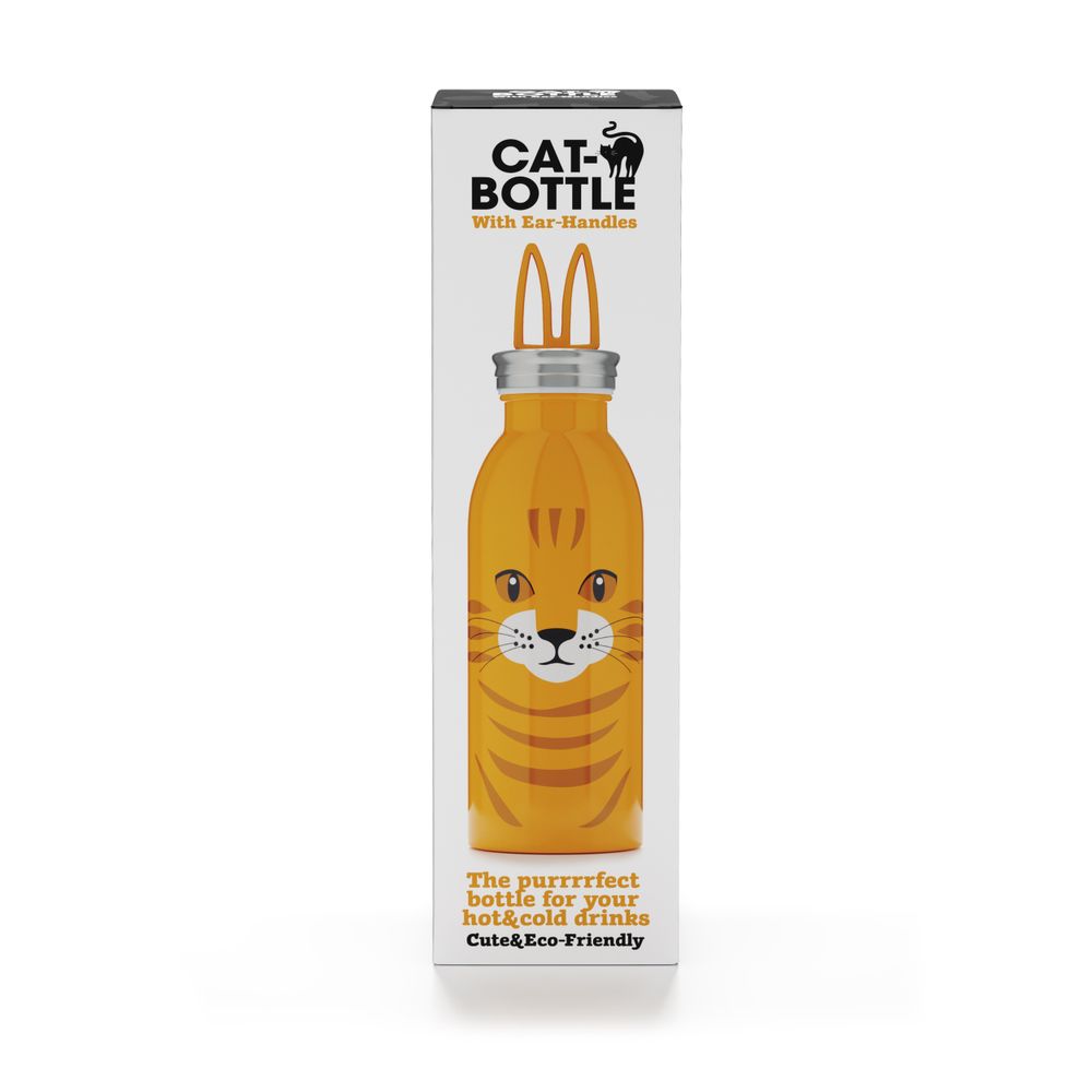 Cadeaux - Bouteille pour chat avec poignées d'oreilles - DESIGNER SOUVENIRS