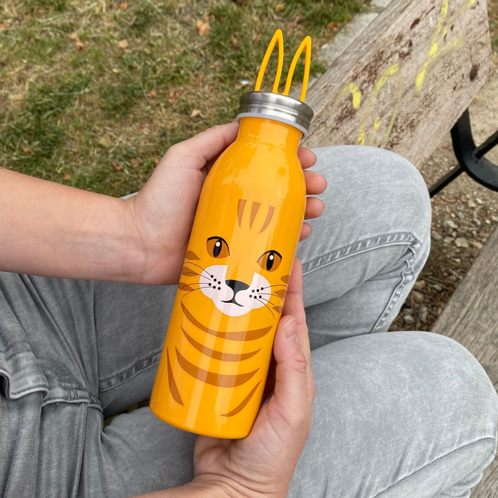 Cadeaux - Bouteille pour chat avec poignées d'oreilles - DESIGNER SOUVENIRS