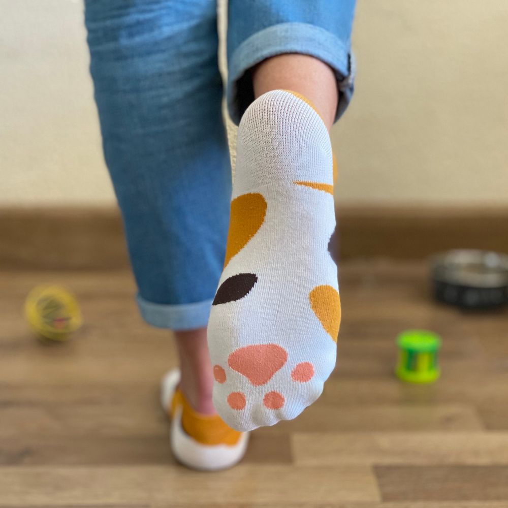 Cadeaux - Chaussettes pour chat « Be a Cat » - DESIGNER SOUVENIRS