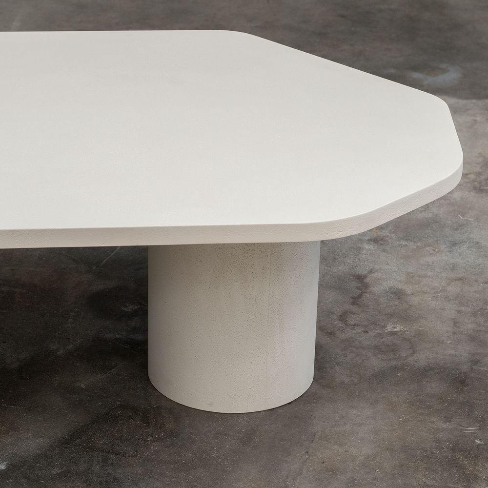 Tables basses - Coffee table Luo, 3 modules - (mortier) (sur-mesure) - MANUFACTURE XXI