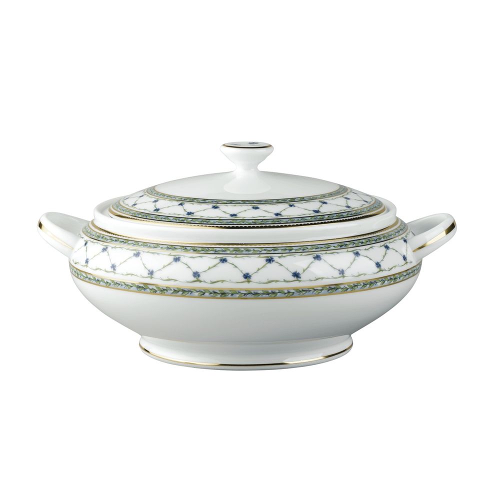 Platter and bowls -  Allée Du Roy - Covered vegetable dish 18 - RAYNAUD