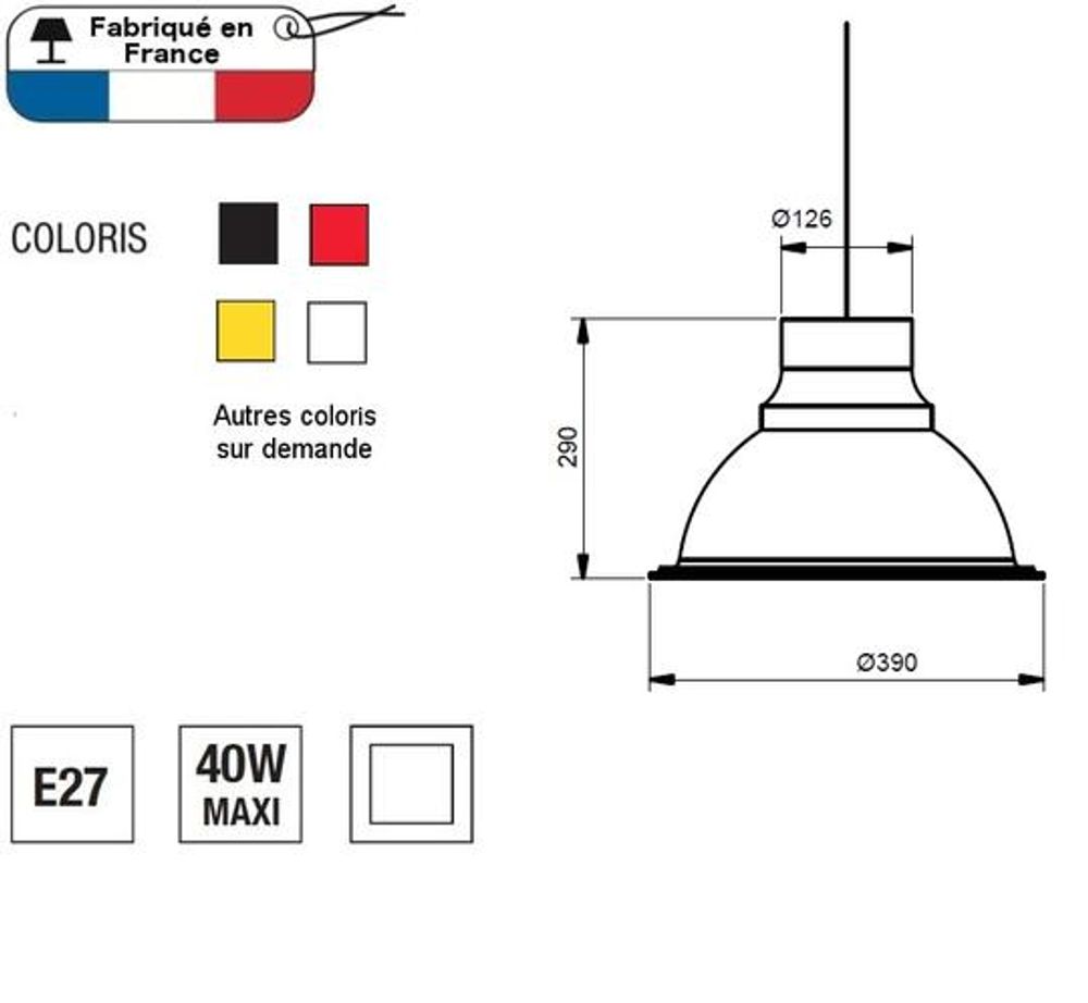 Decorative objects - LOFT pendant lamp - ALUMINOR