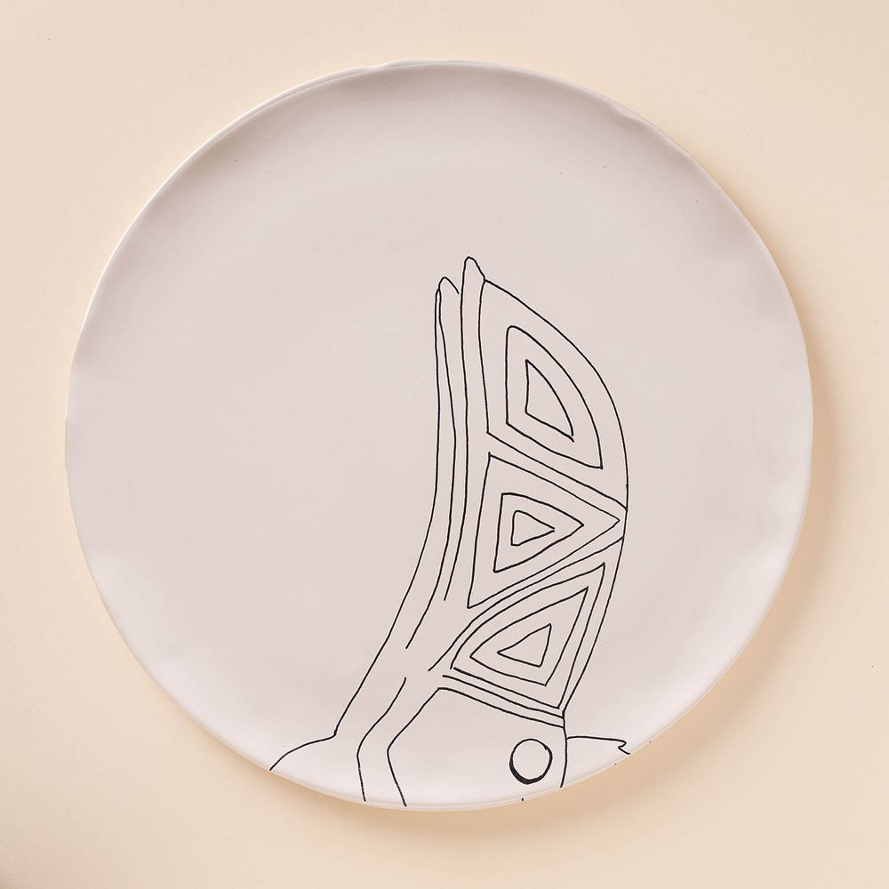 Formal plates - Plates Reina del Darién - ETHIC & TROPIC CORINNE BALLY