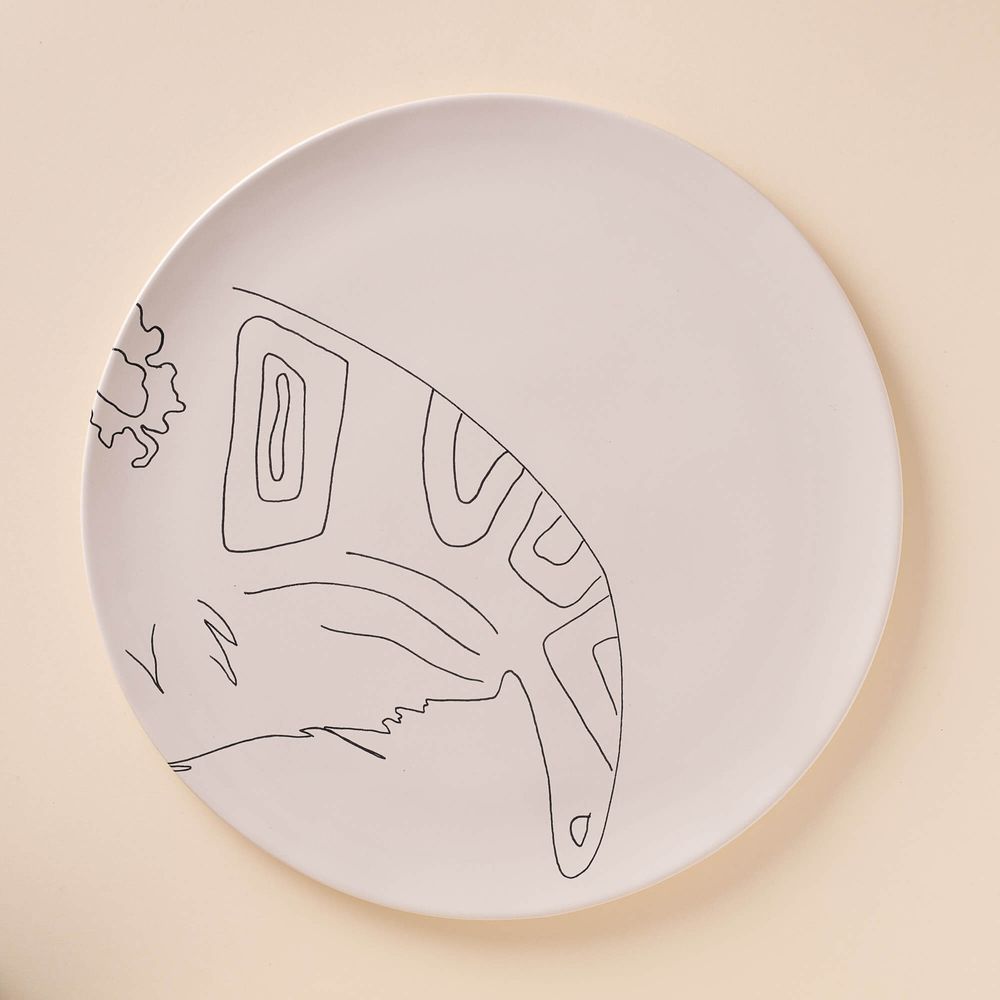 Formal plates - Plates Reina del Darién - ETHIC & TROPIC CORINNE BALLY