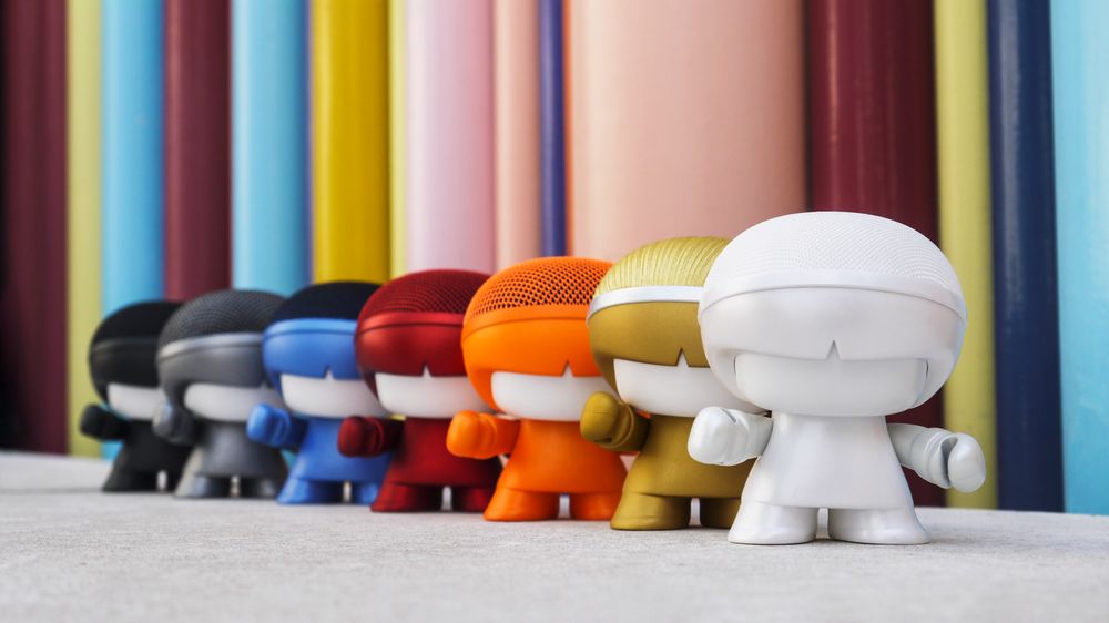 Speakers and radios - Xboy Metallic Mini Speaker White - XOOPAR