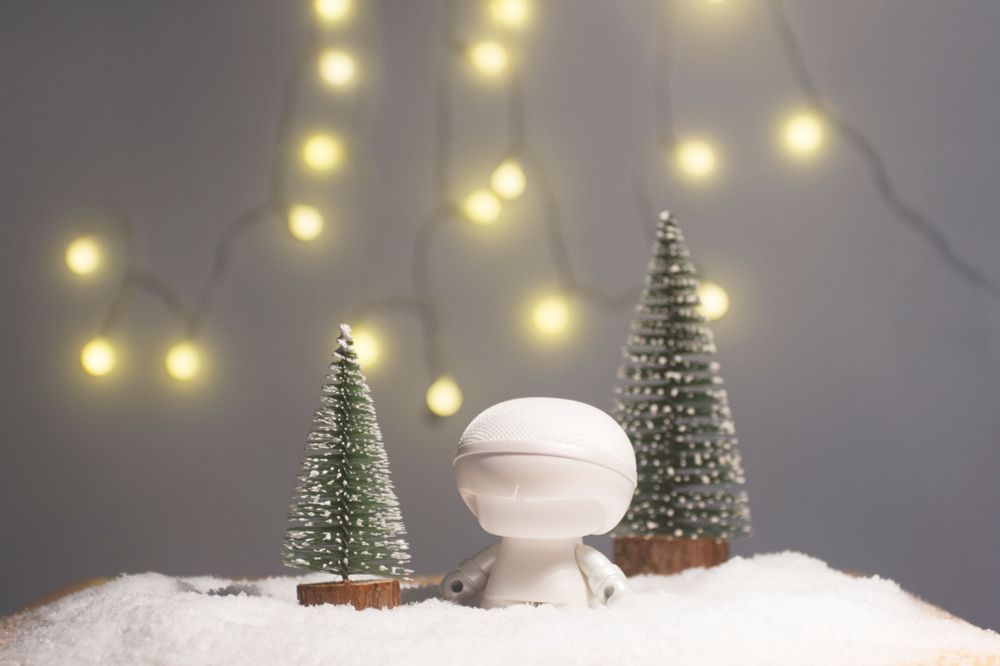 Speakers and radios - Xboy Metallic Mini Speaker White - XOOPAR