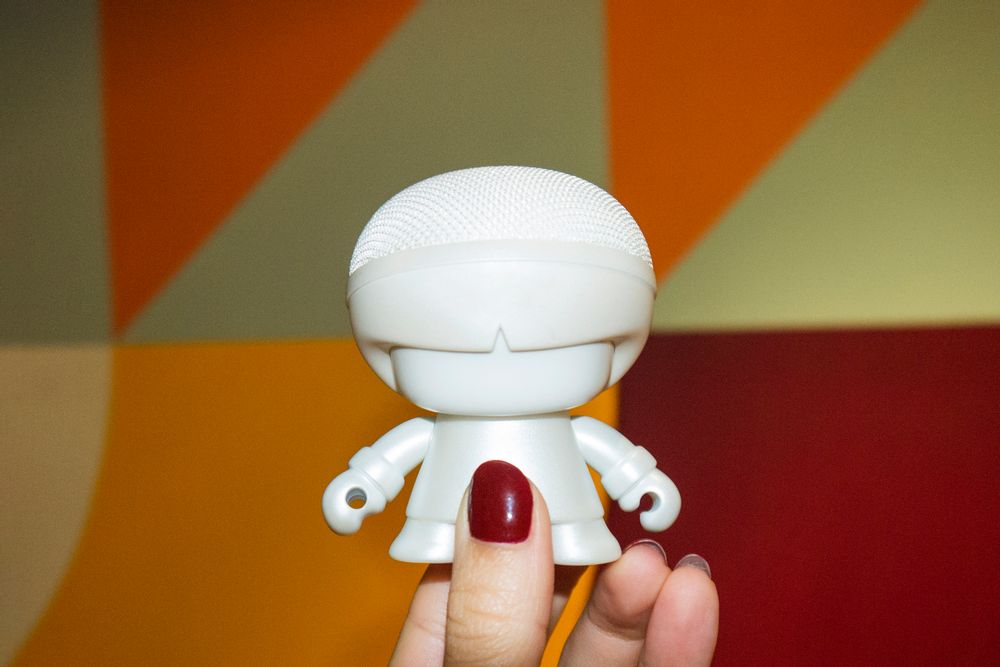 Speakers and radios - Xboy Metallic Mini Speaker White - XOOPAR