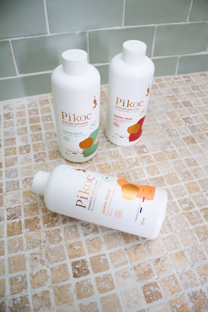 Scents - Scented household vinegars - ECOCERT - PIKOC, PARFUMEUR DU QUOTIDIEN