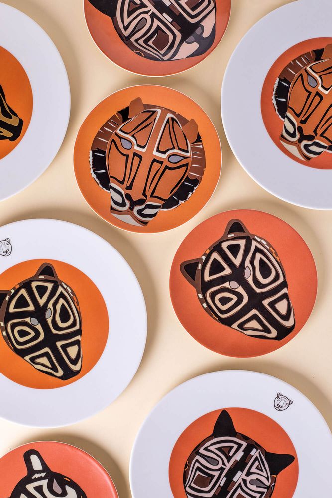 Formal plates - Plates ORURI - ETHIC & TROPIC CORINNE BALLY