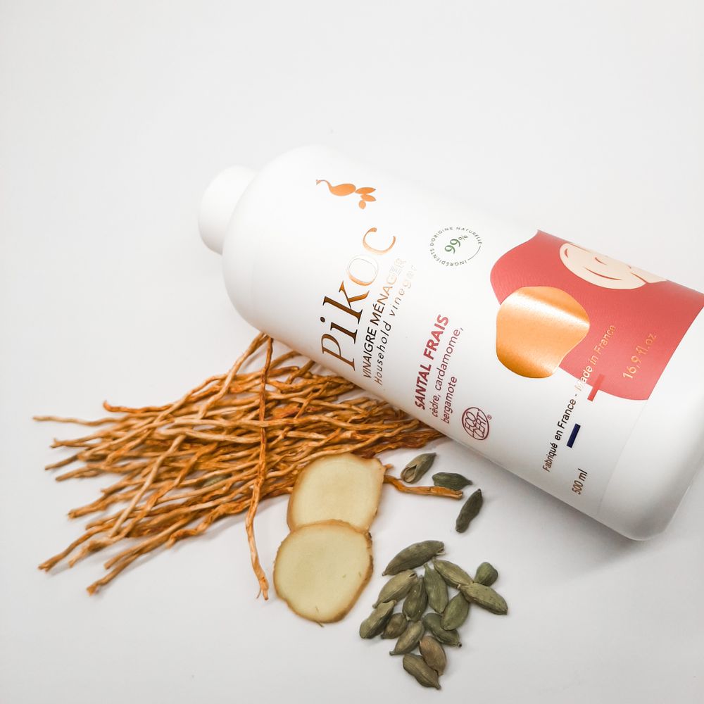 Scents - Scented household vinegars - ECOCERT - PIKOC, PARFUMEUR DU QUOTIDIEN