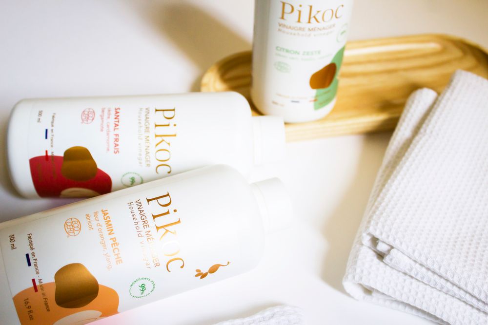 Scents - Scented household vinegars - ECOCERT - PIKOC, PARFUMEUR DU QUOTIDIEN