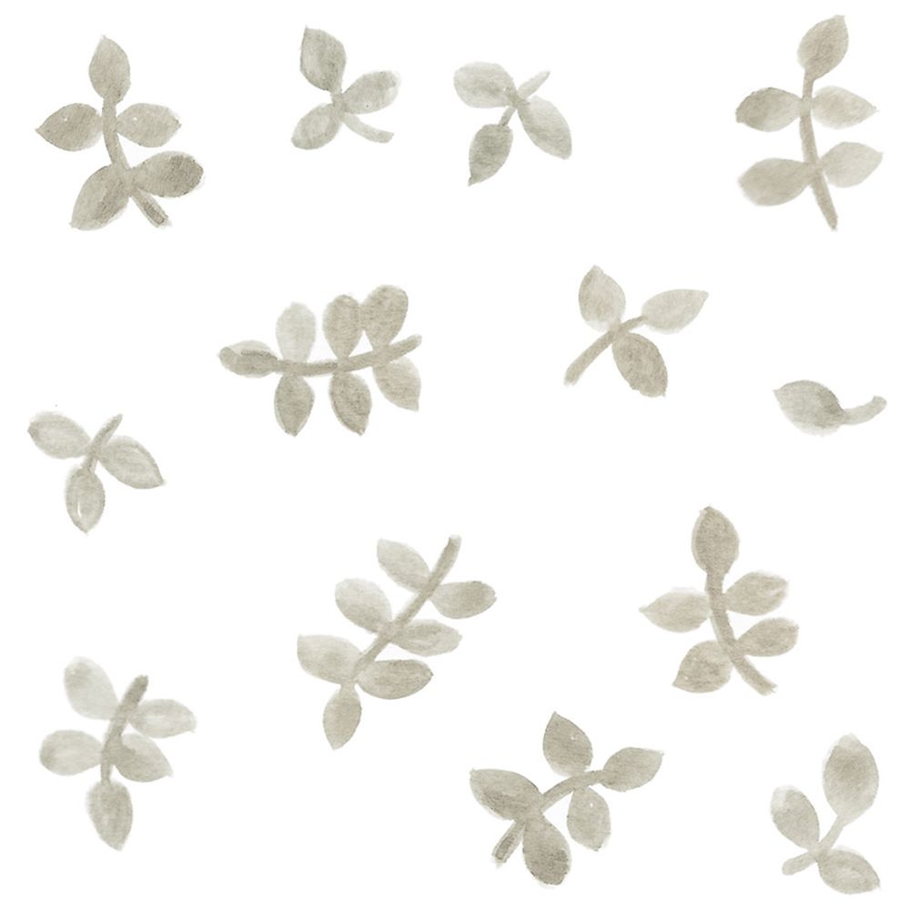 Objets déco enfant - Watercolor irregular leaves wall sticker. - TRESXICS
