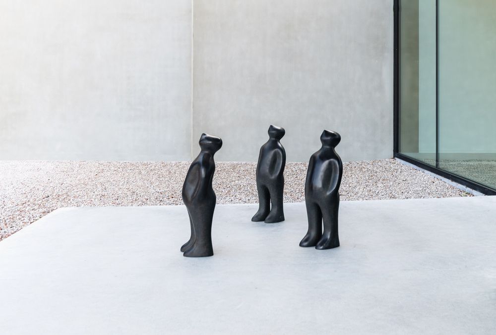 Sculptures, statuettes et miniatures - The Visitor bronze - GARDECO OBJECTS
