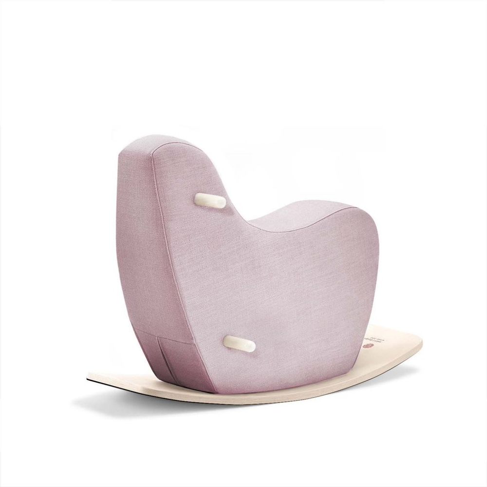 Jouets enfants - Cheval à bascule rose pâle pour tout-petit - OOH NOO