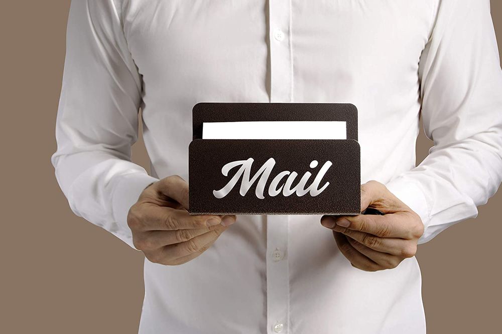 Trays - Minimalistic Simple Design Metal Mail Holder and Desk Organiser - OUTSPIRATIONS