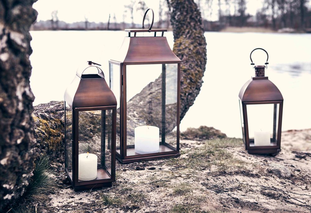 Accessoires de déco extérieure - CLINTON Lanterne - AFFARI OF SWEDEN
