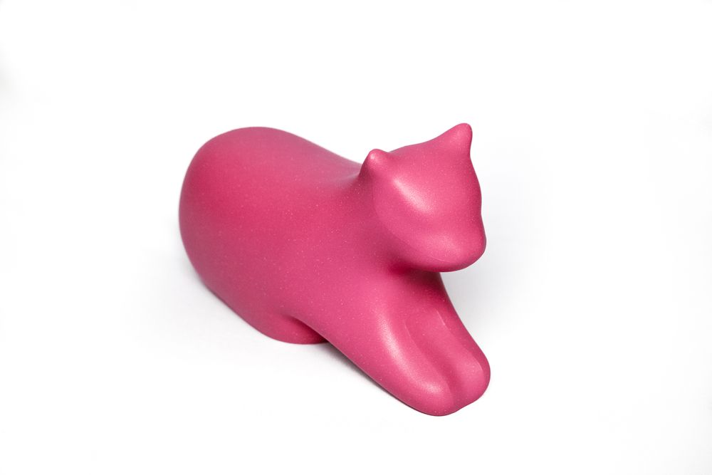 Objets design - Chat Ty Shee Zen Rose Pailleté - TY SHEE ZEN