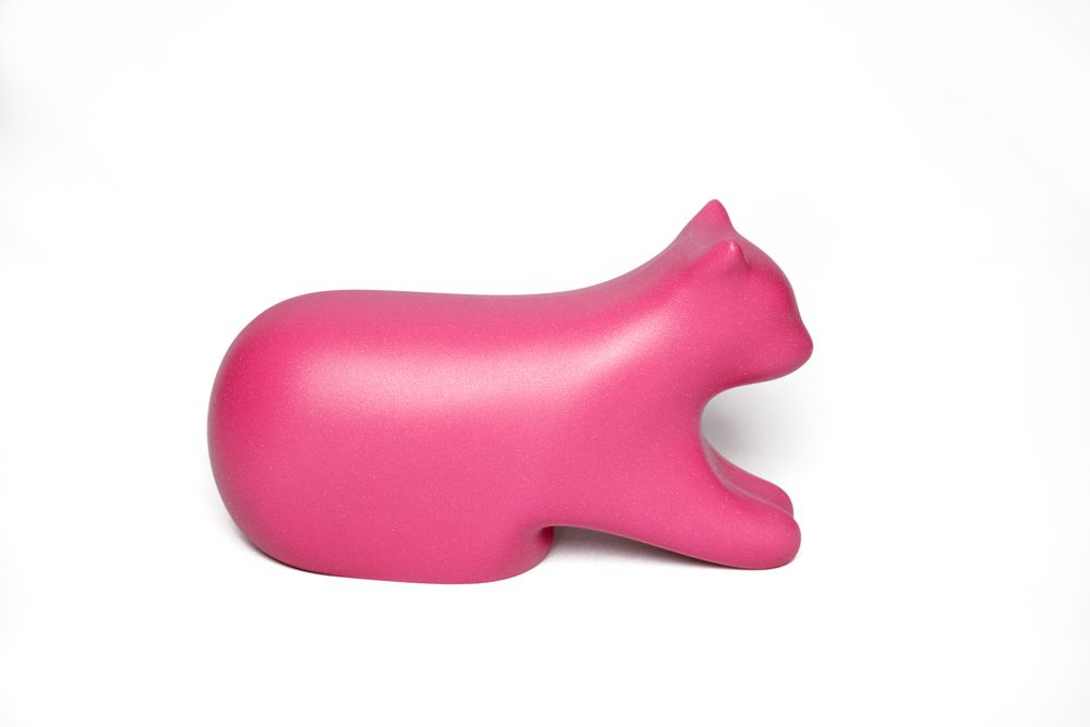 Objets design - Chat Ty Shee Zen Rose Pailleté - TY SHEE ZEN