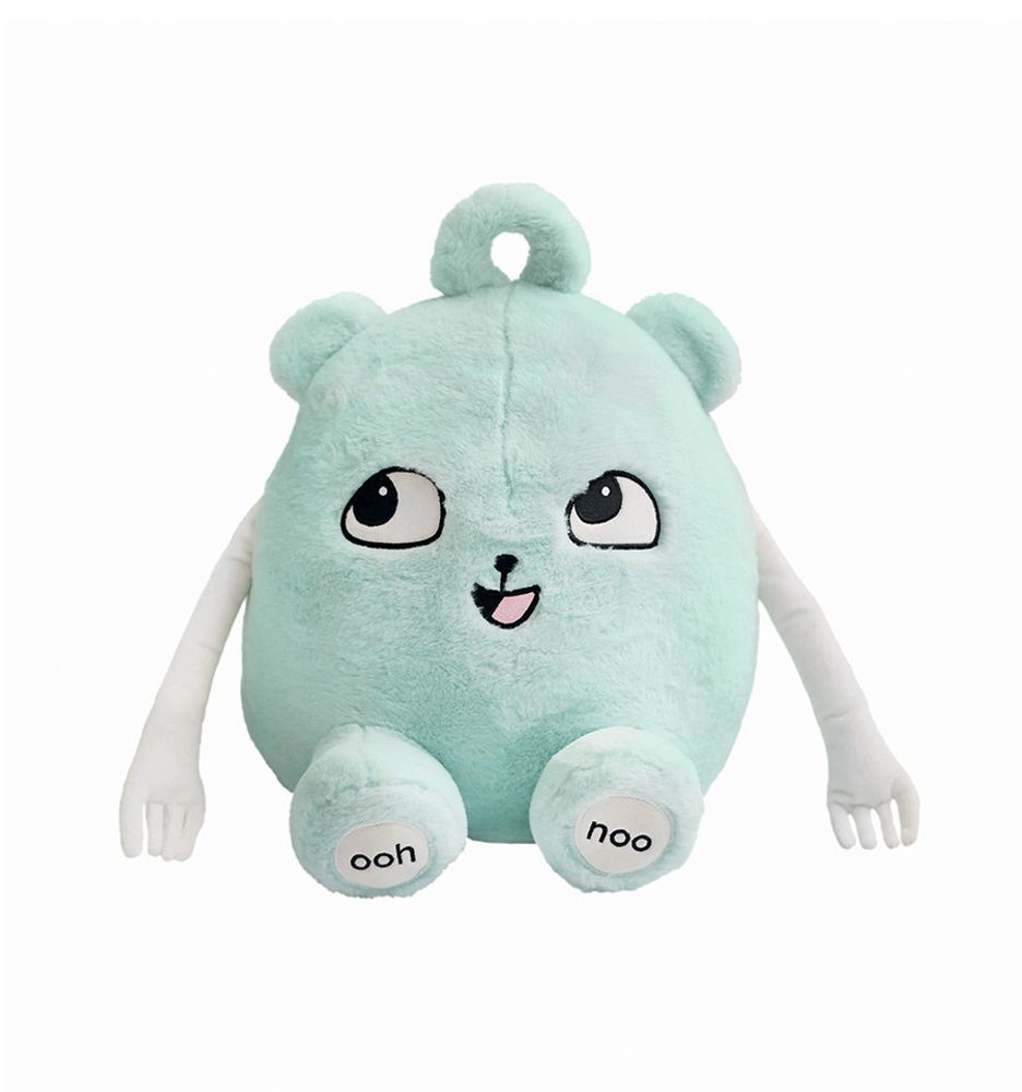 Peluches - Ooly - Salut ! Oui, vous l'avez deviné. C'est moi, OOLY. Et oui, vous l'avez encore deviné. Les lettres de mon nom représentent ORIGINAL, EXCEPTIONNEL, LOVABLE et YUMMY. - OOH NOO