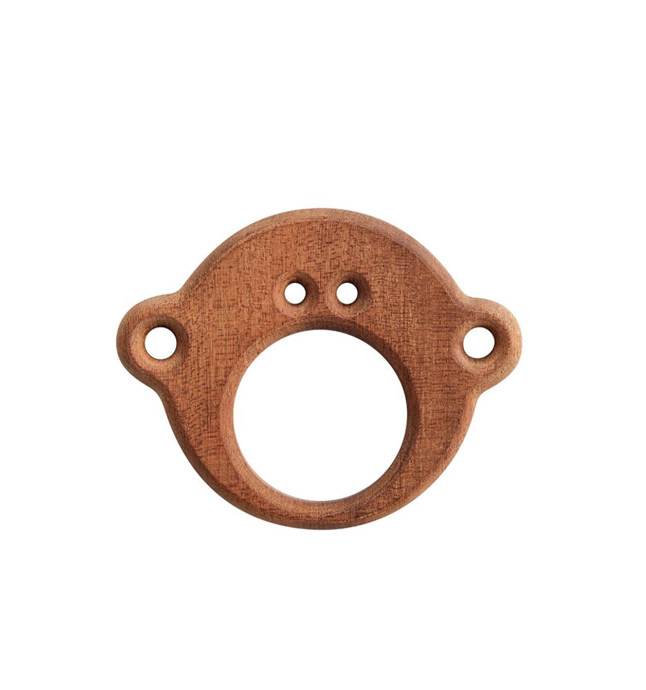 Jouets enfants - Wooden teether – Chunky monkey - OOH NOO