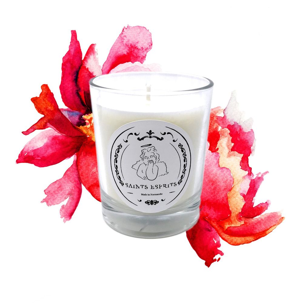 Candles - FLOWER - scented candle 180g - SAINTS ESPRITS