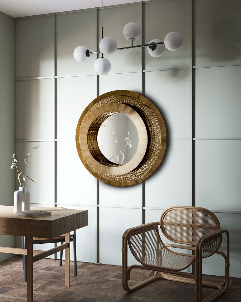 Mirrors - Golden Eye Mirror - CASTRO LIGHTING