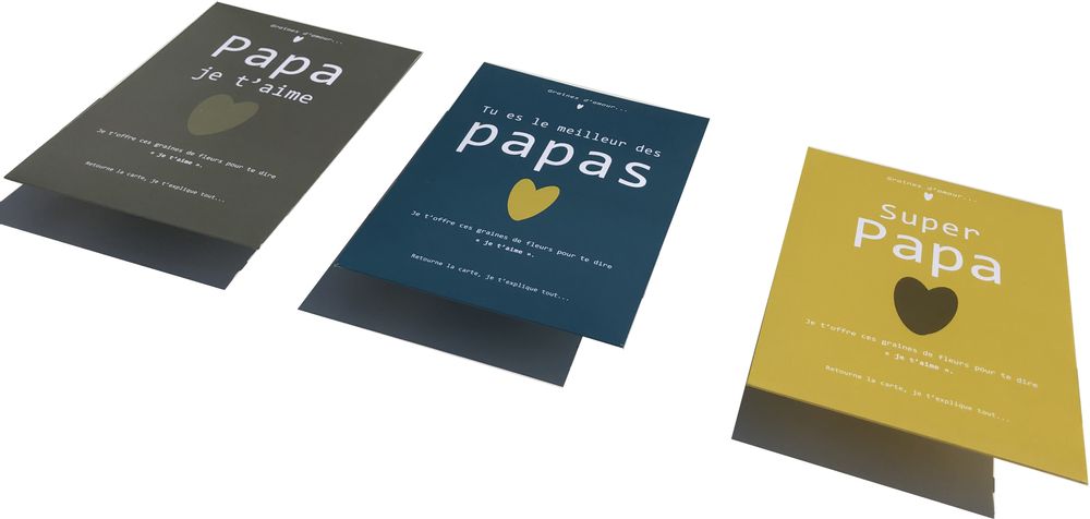 Stationery - Revolving counter display pack 207 eco-responsible pieces made in France - LULU CREATION®