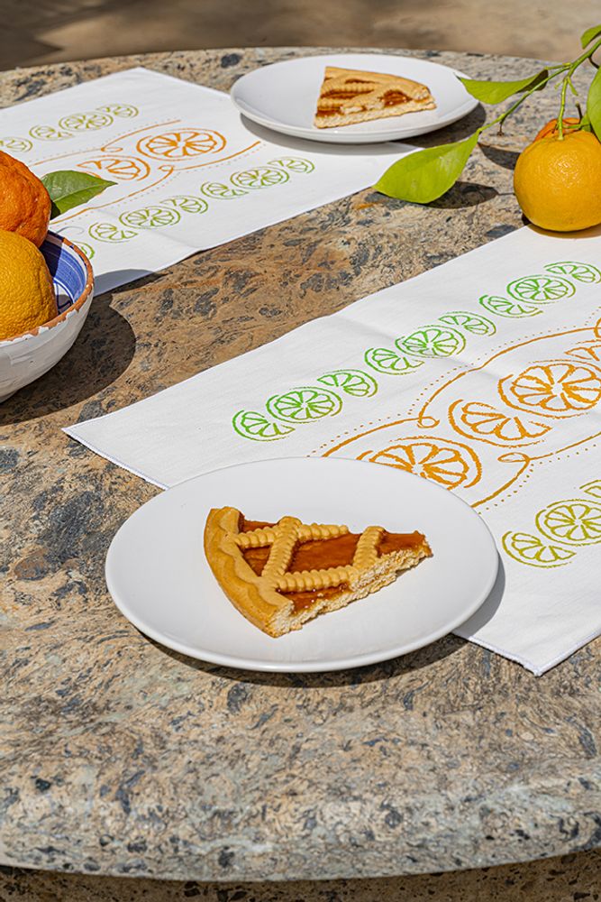 Kitchens furniture - Arance Tablecloths Set - COLORI DEL SOLE