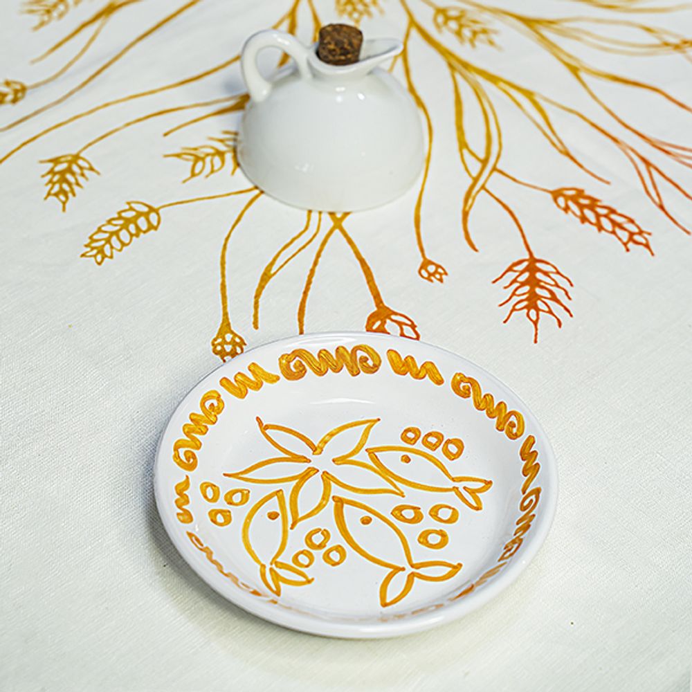 Kitchens furniture - Spighe tablecloth - COLORI DEL SOLE