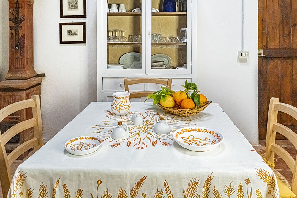 Kitchens furniture - Spighe tablecloth - COLORI DEL SOLE