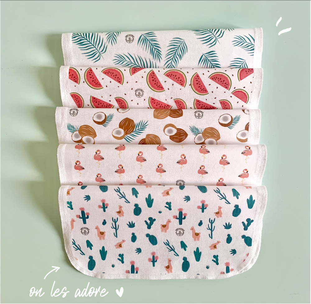 Kitchen linens - Washable and reusable paper towels - ANOTHERWAY