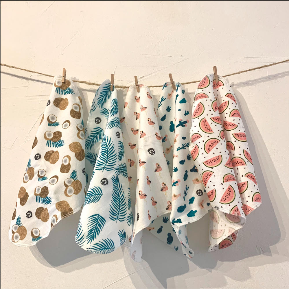 Kitchen linens - Washable and reusable paper towels - ANOTHERWAY