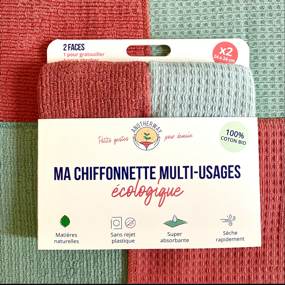 Kitchen linens - Ecological Multi-Purpose Cloths - ANOTHERWAY