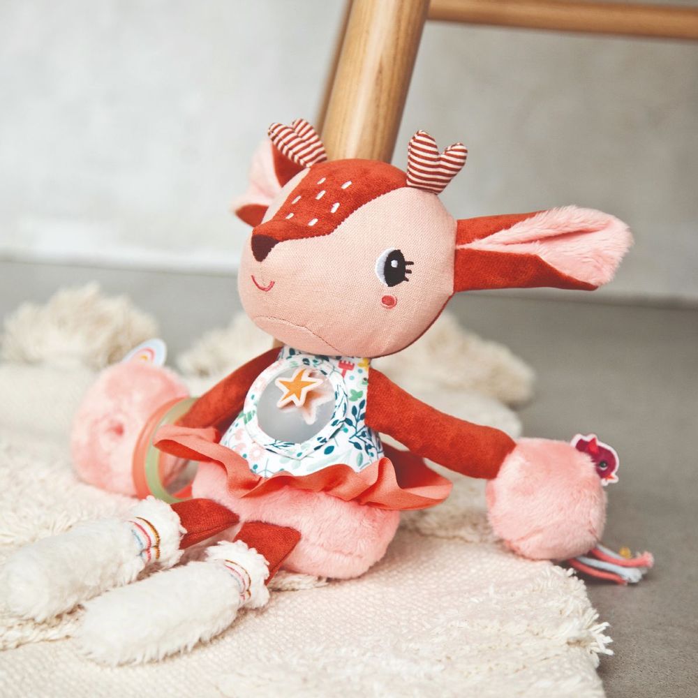 Jouets enfants - STELLA PELUCHE FAON MULTI-ACTIVITES. - LILLIPUTIENS