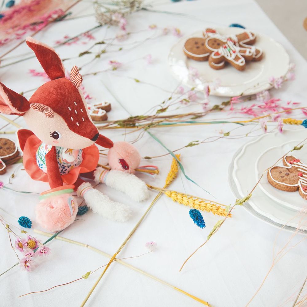 Jouets enfants - STELLA PELUCHE FAON MULTI-ACTIVITES. - LILLIPUTIENS