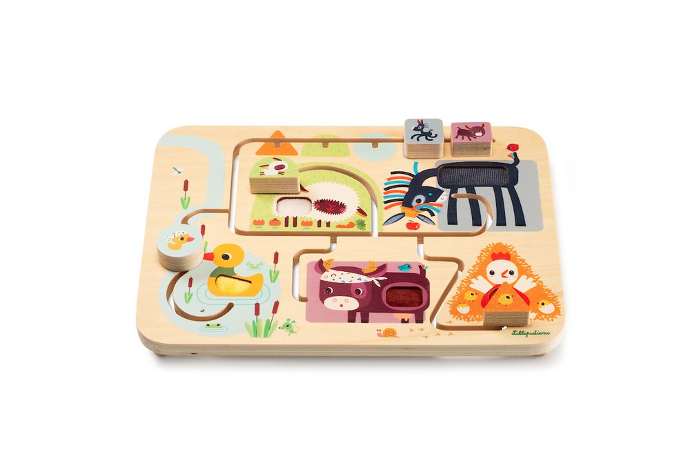 Jouets enfants - FERME Labyrinthe sensoriel - LILLIPUTIENS