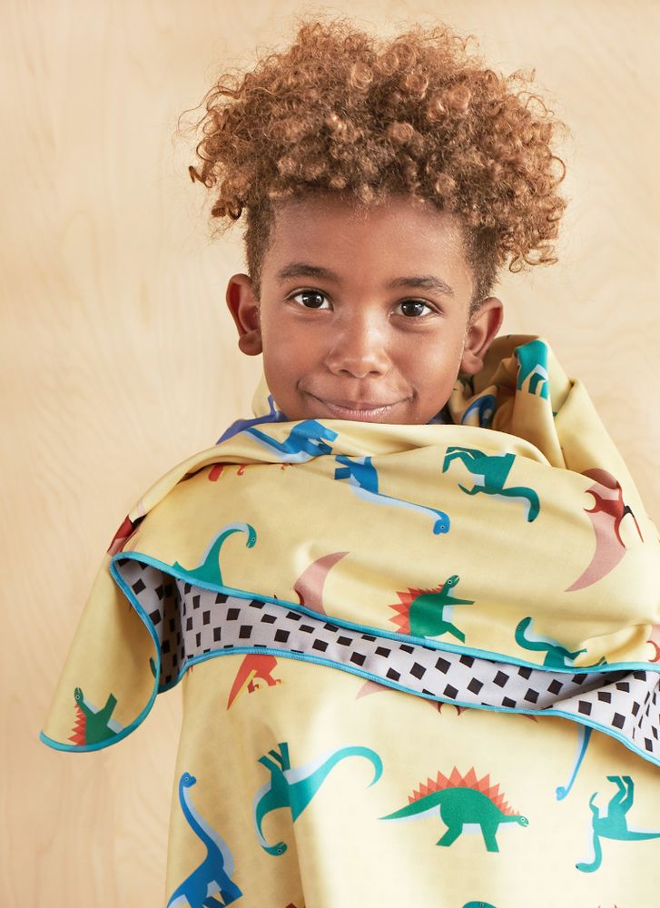 Bain pour enfant - Serviette Dinos - BIBU