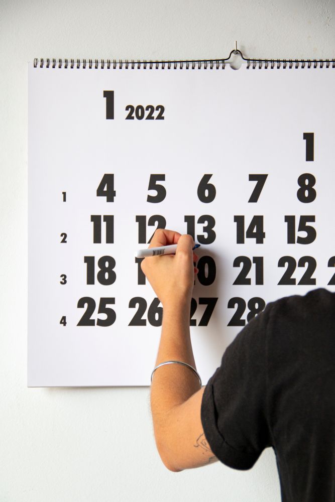 Papeterie bureau - CALENDRIER VINÇON 2021 - OCTAGON DESIGN