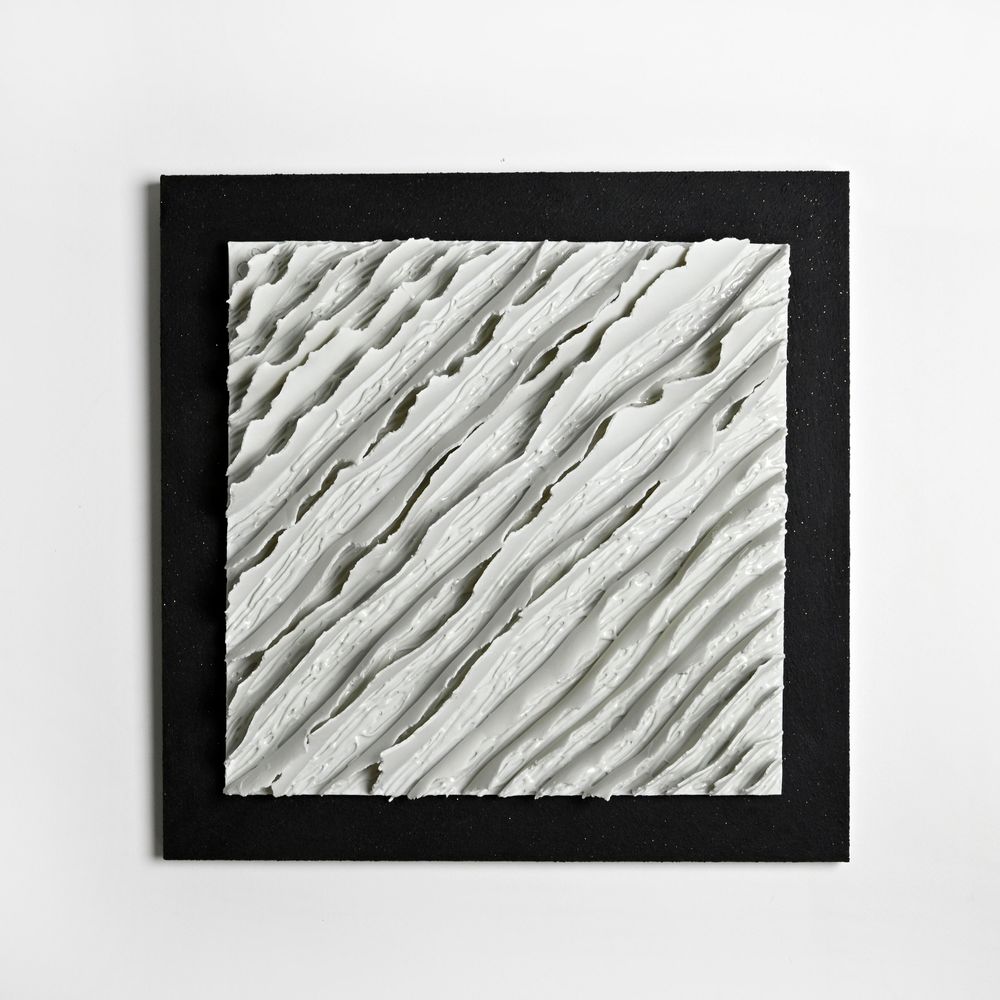 Ceramic - Porcelain Paintings “Crossroads” collection - GUENAELLE GRASSI