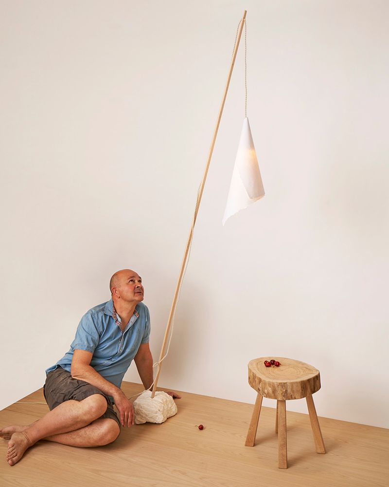 Lampes à poser - lampes  naturelle IBIZA , lampe de bureau, lampe de chevet - VAN DEN HEEDE-FURNITURE-ART-DESIGN