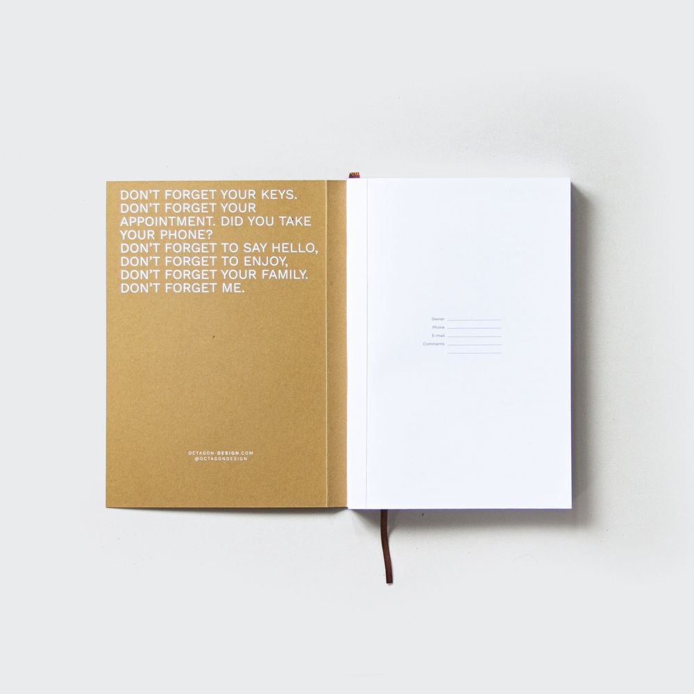Papeterie bureau - AGENDA HEBDOMADAIRE 2022 (FORMAT A4 ET A5) - OCTAGON DESIGN