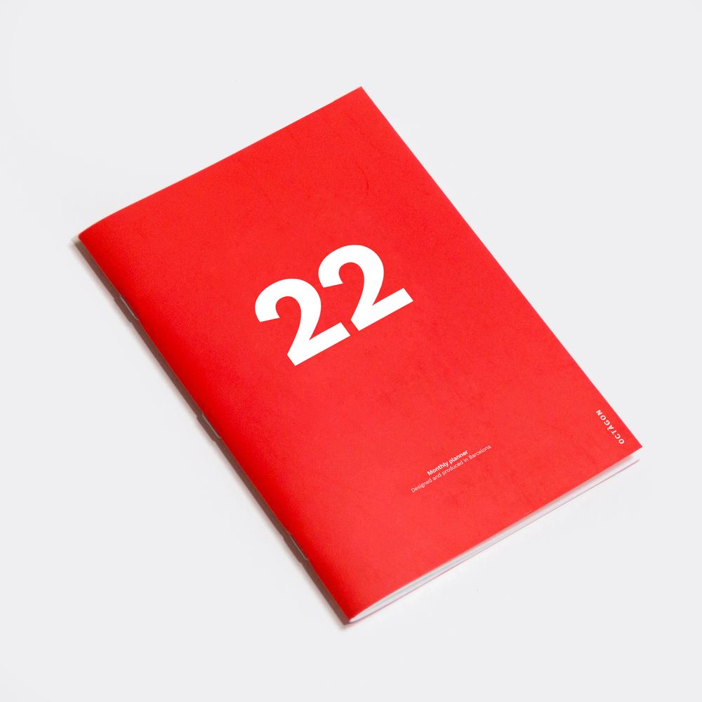 Stationery - MONTHLY PLANNER 2022 (sizes A4, A5 and A6) - OCTAGON DESIGN