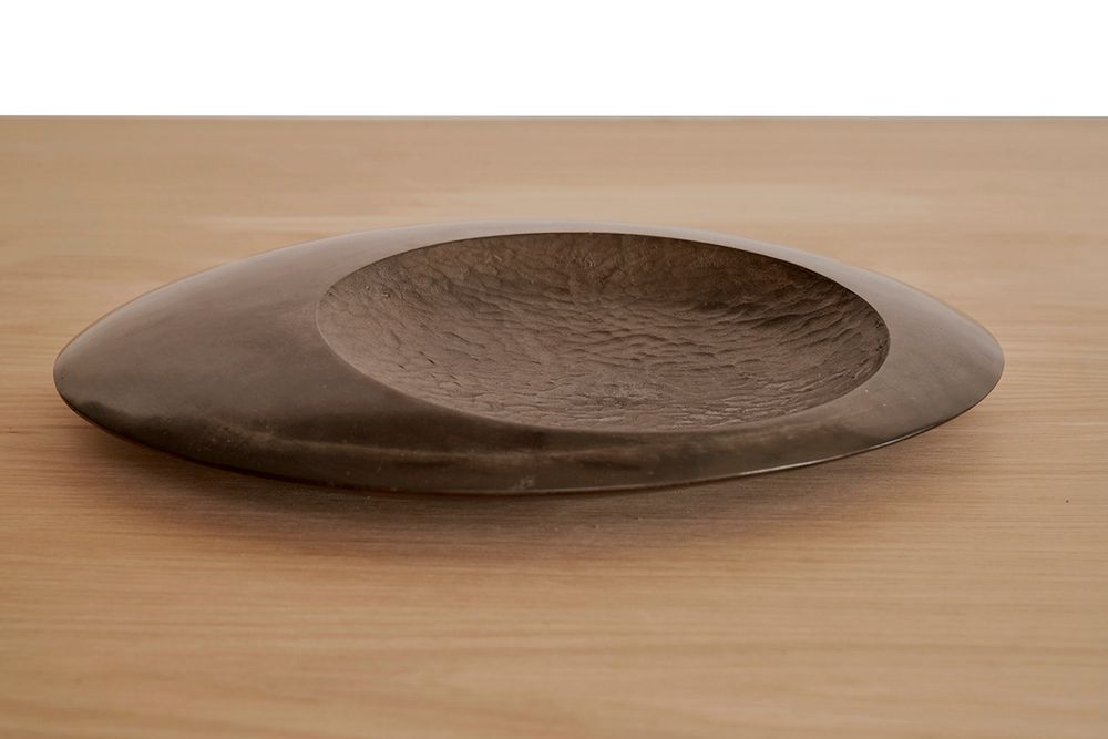 Platter and bowls - ESPACE bronze fruit dish - VAN DEN HEEDE-FURNITURE-ART-DESIGN